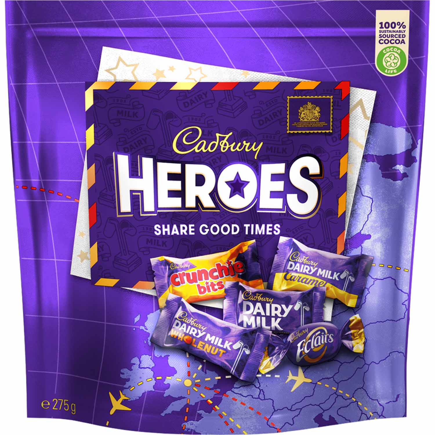 Cadbury Heroes Pouch 275g